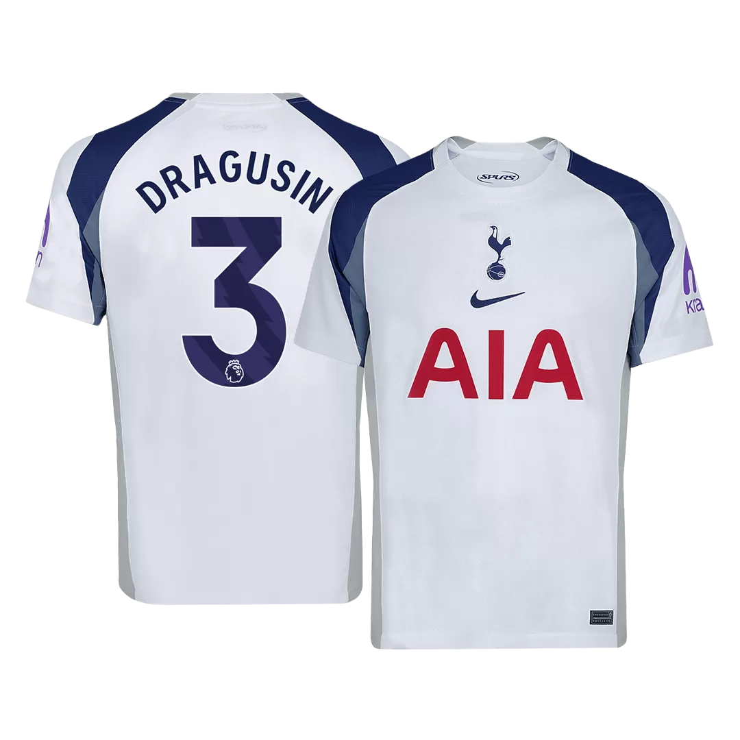 DRAGUSIN #3 Tottenham Hotspur Home Soccer Jersey 2025/26