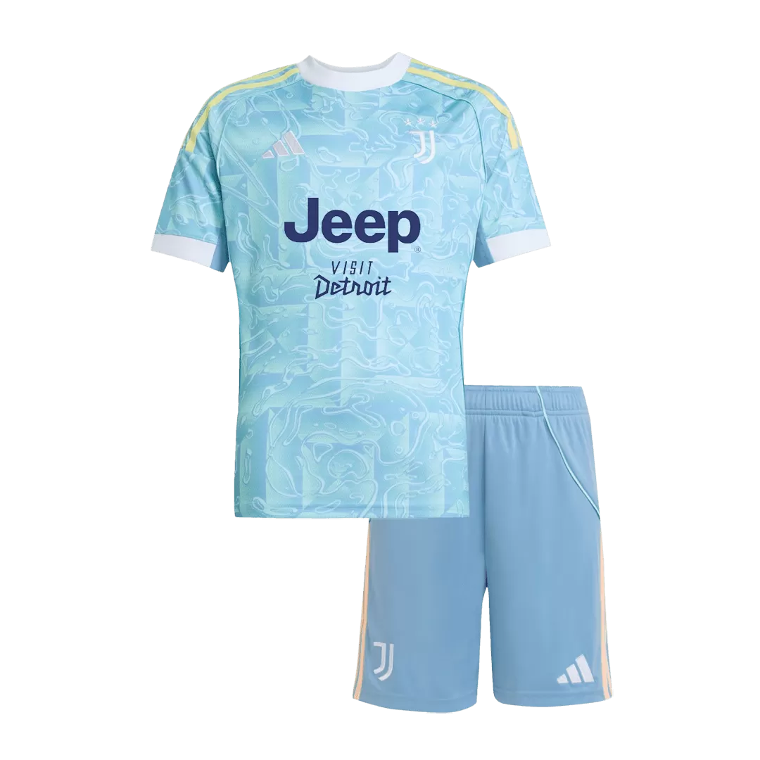 Juventus Away Soccer Jersey 2025/26 Kids