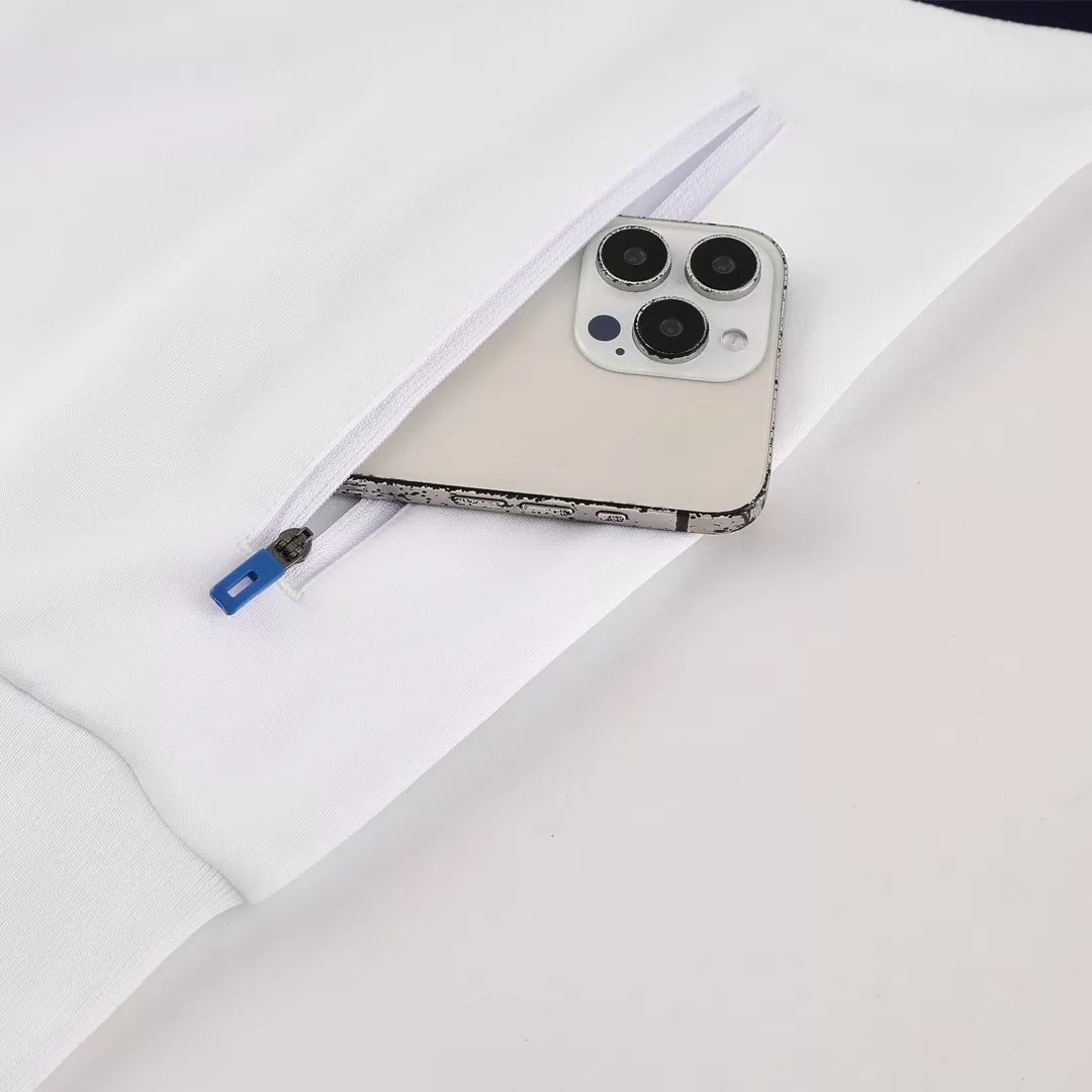 Napoli Track Jacket 2025/26 - White - Image 4