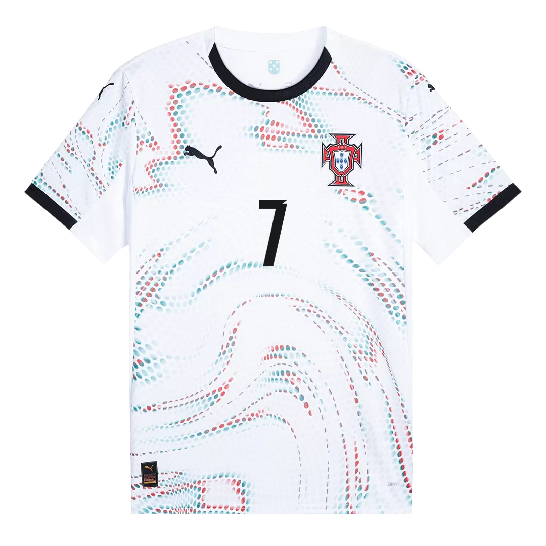 RONALDO #7 Portugal Away Soccer Jersey 2025 - Image 2