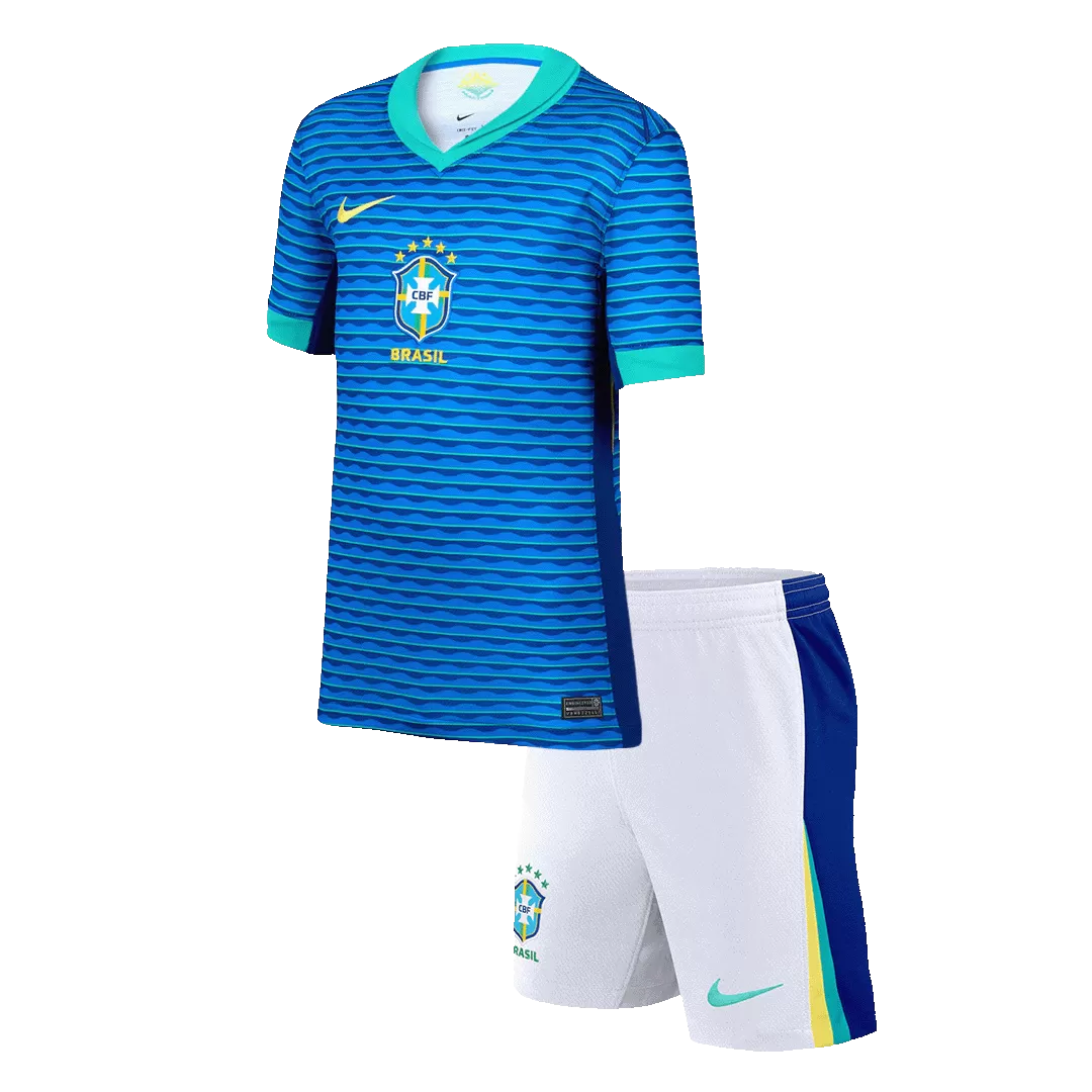 Brazil Away Kids Soccer Jerseys Kit Copa America