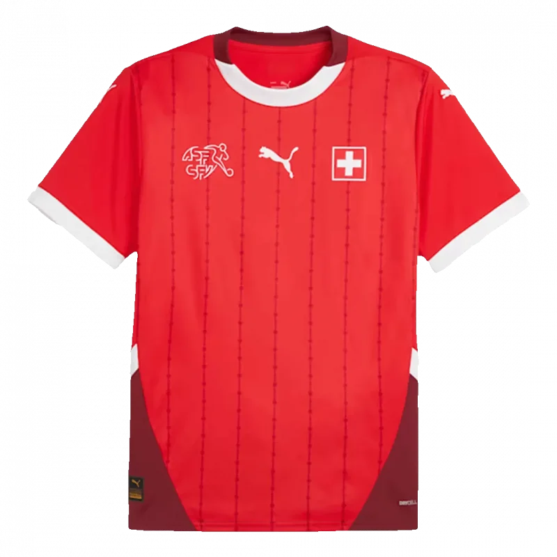 Switzerland Home Soccer Jersey EURO
