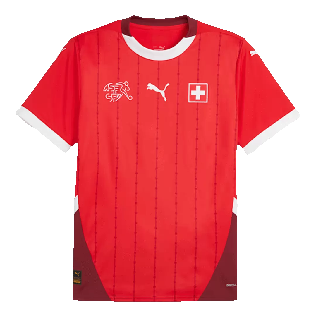 Switzerland Home Soccer Jersey EURO