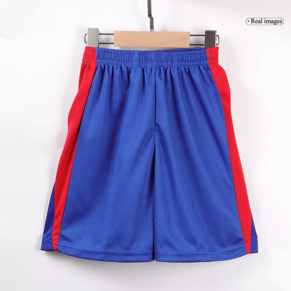 Atletico Madrid Home Kids Soccer Jerseys Full Kit - Image 5