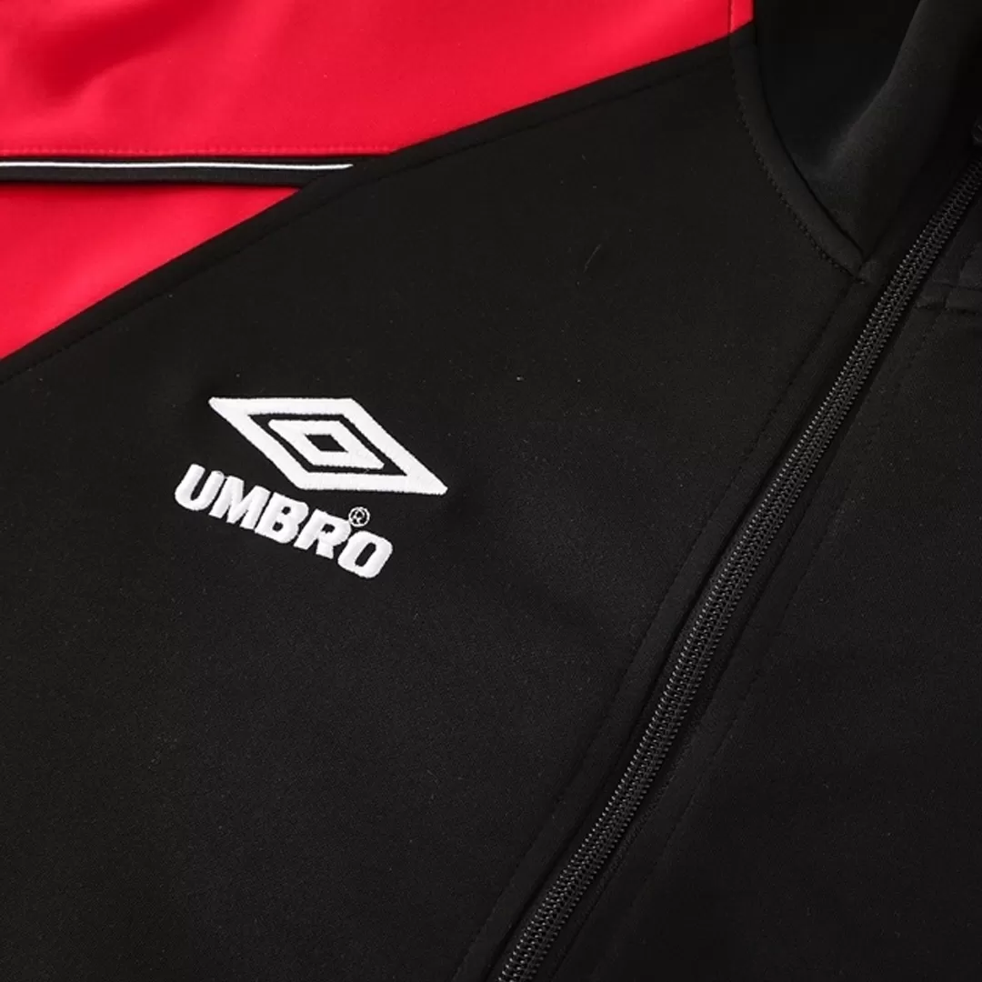 Manchester United Jacket Tracksuit 2025/26 Red&Black - Image 9