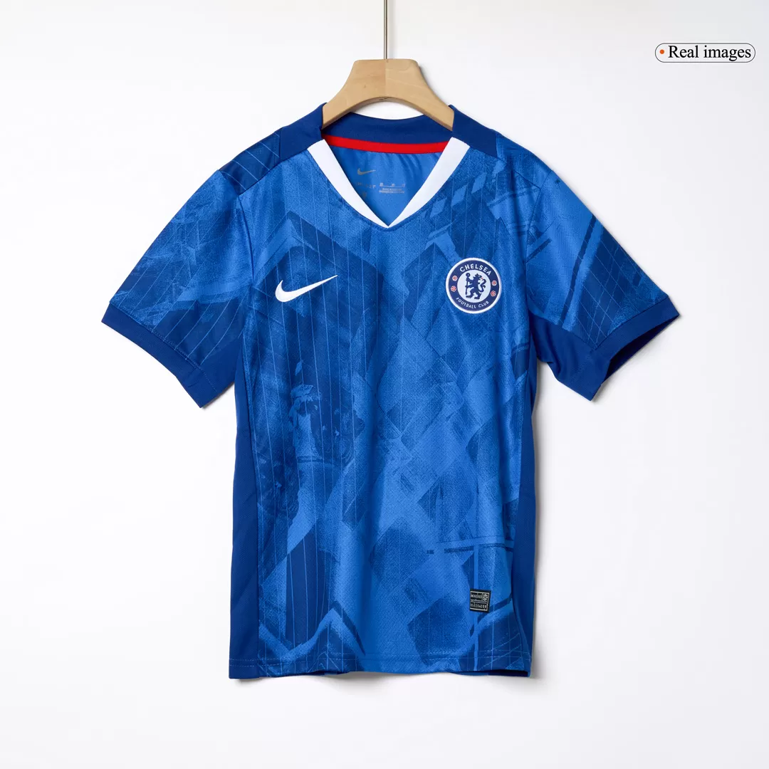 Chelsea Home Kids Soccer Jerseys Kit 2025/26 - Image 4