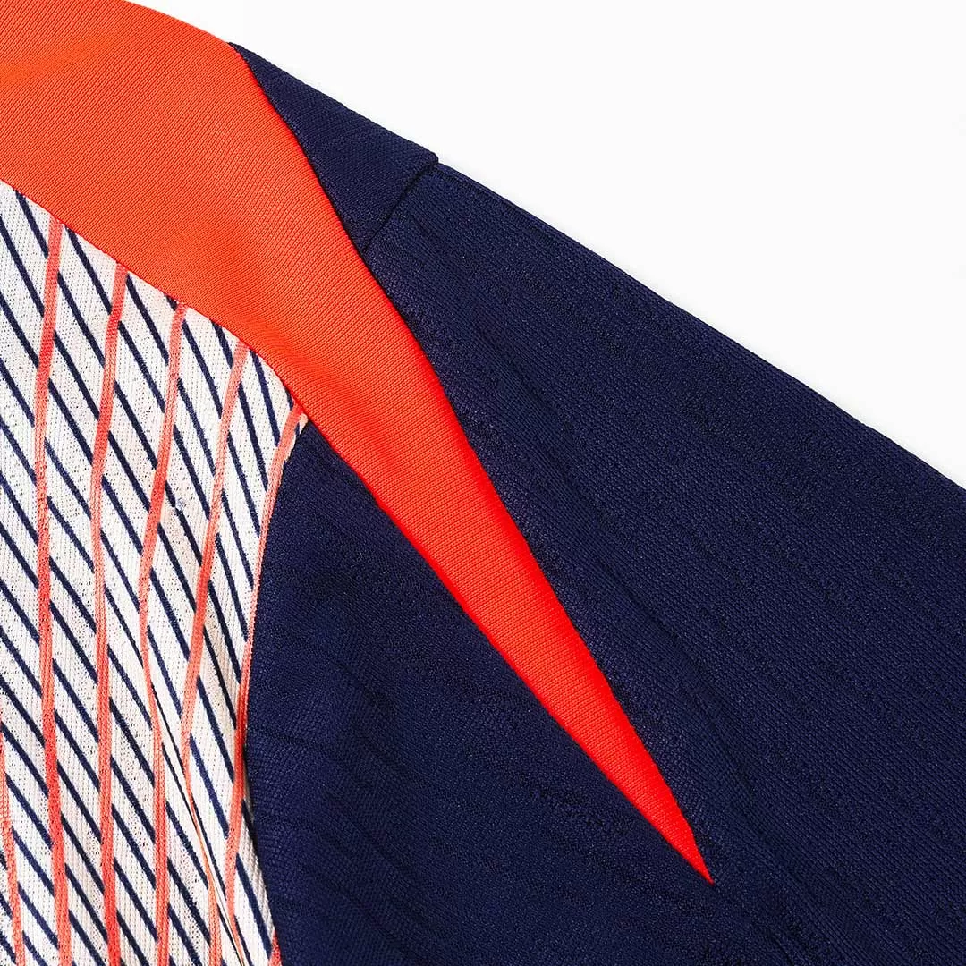 Barcelona 1/4 Zip Tracksuit 2025/26 Kids Black&Orange - Image 13