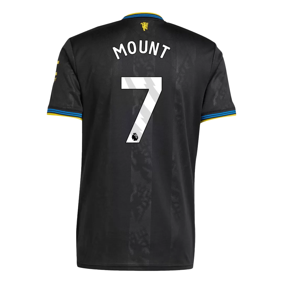 MOUNT #7 Manchester United Third Away Soccer Jersey 2025/26 - Image 3