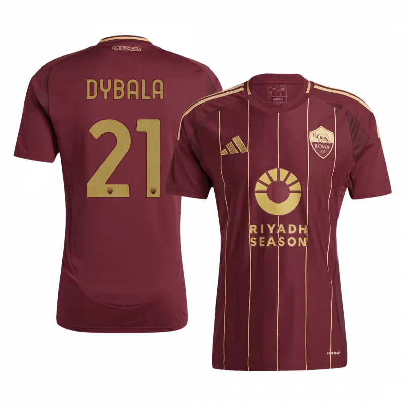 DYBALA #21 Roma Home Soccer Jersey
