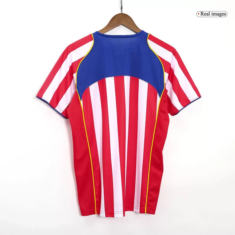 Retro Soccer Jersey Atletico Madrid Home 2004/05 - Image 2