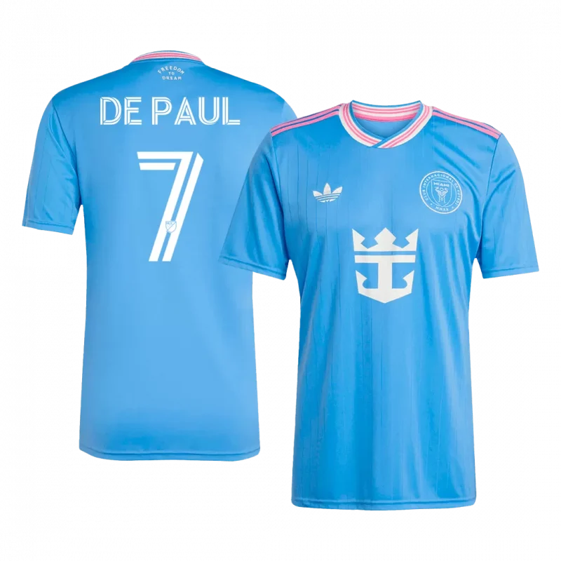 DE PAUL #7 Inter Miami CF Third Away Soccer Jersey 2025
