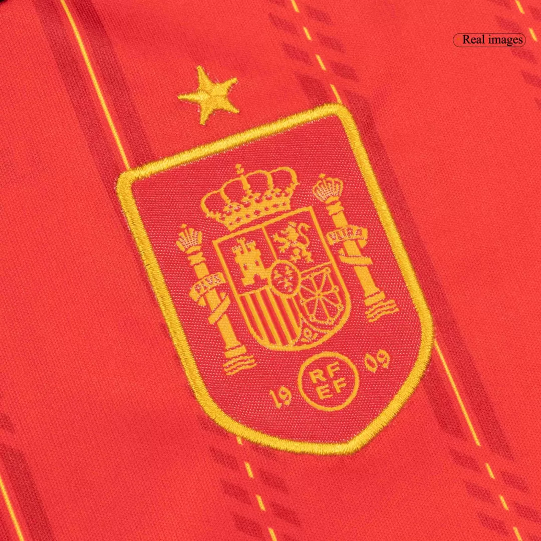 Spain Home World Cup Kids Soccer Jerseys Full Kit 2026 - Image 4