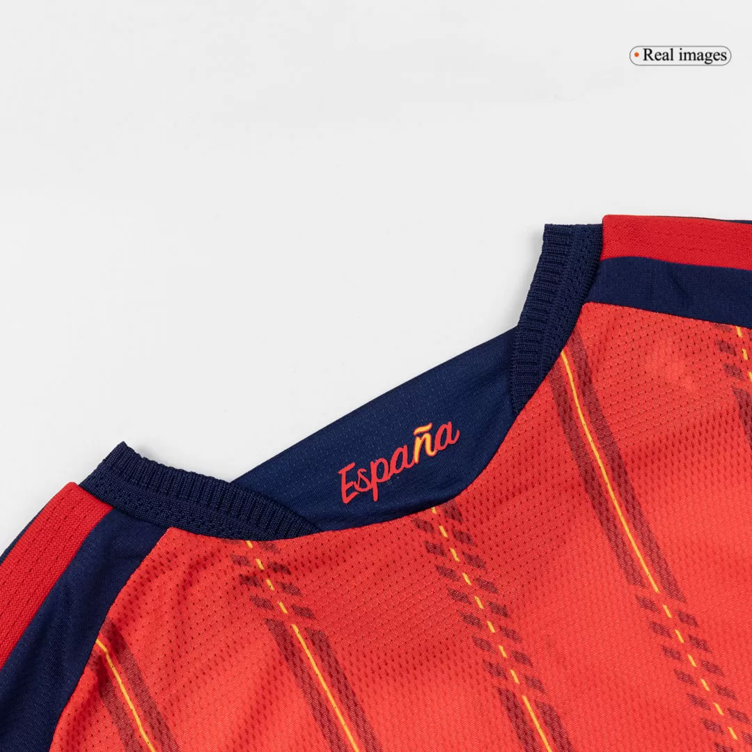 Spain Home Long Sleeve Player Version Jersey World Cup 2026 - Image 11