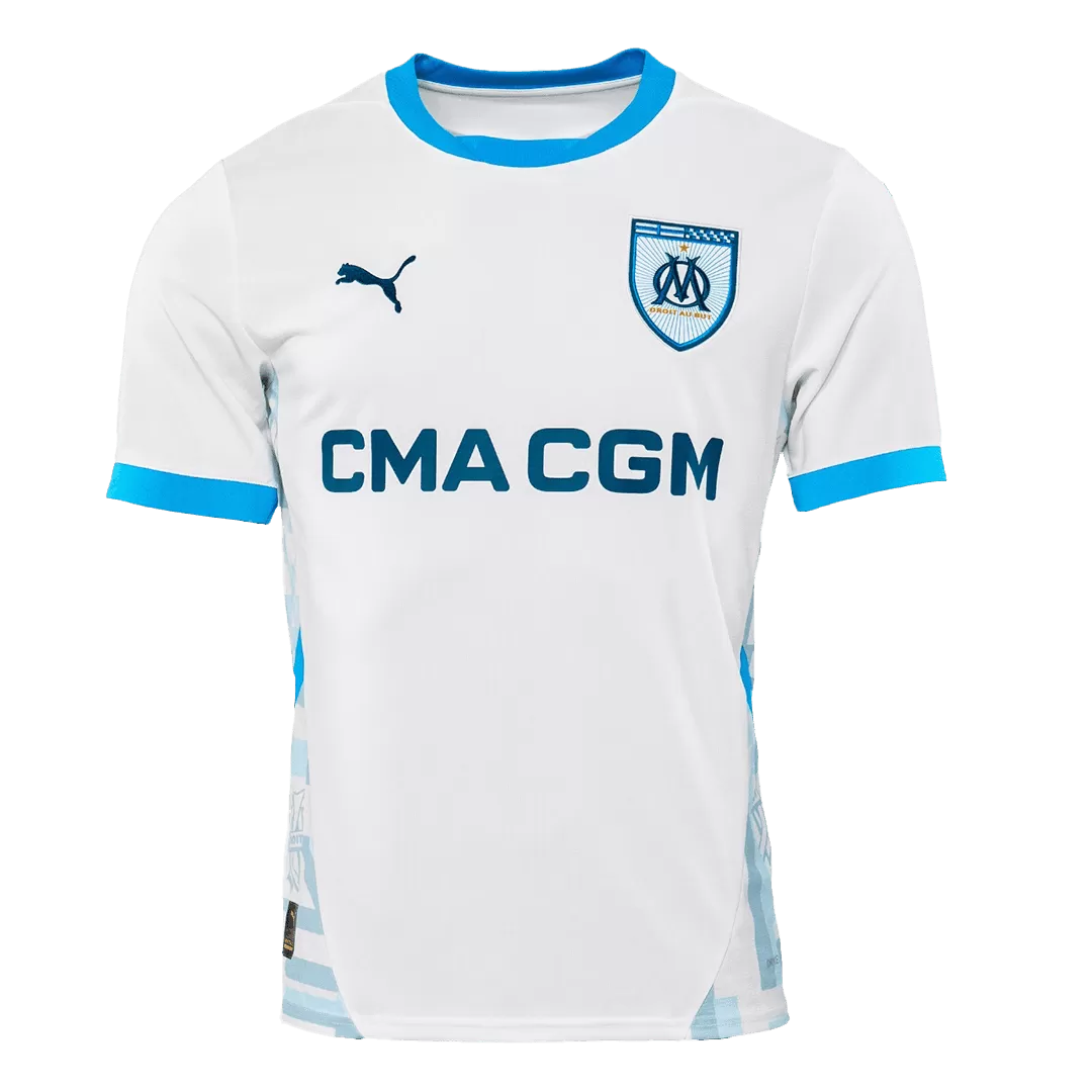 Marseille Home Soccer Jersey