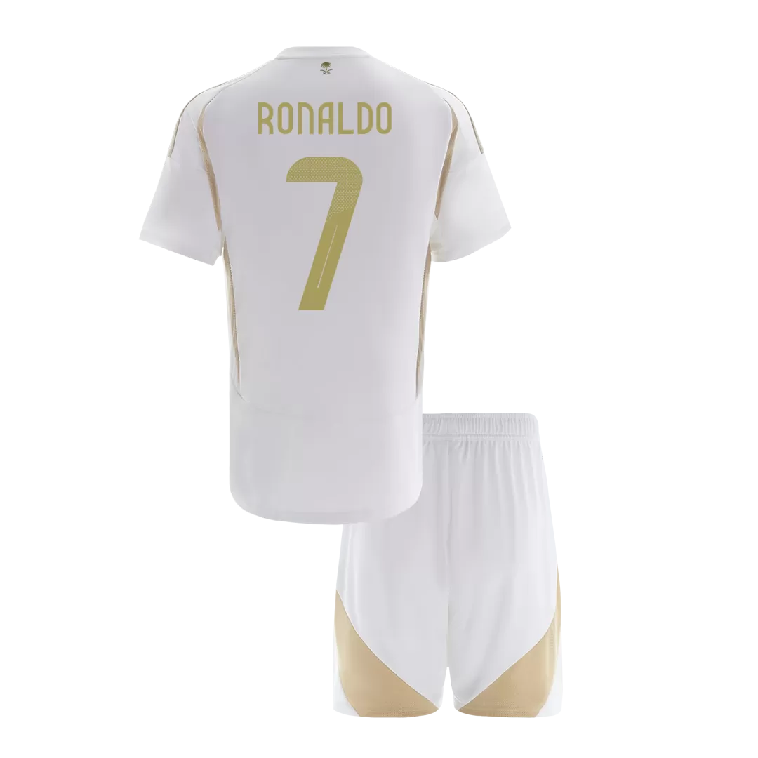 RONALDO #7 Al Nassr Third Away Kids Soccer Jerseys Kit - ACL