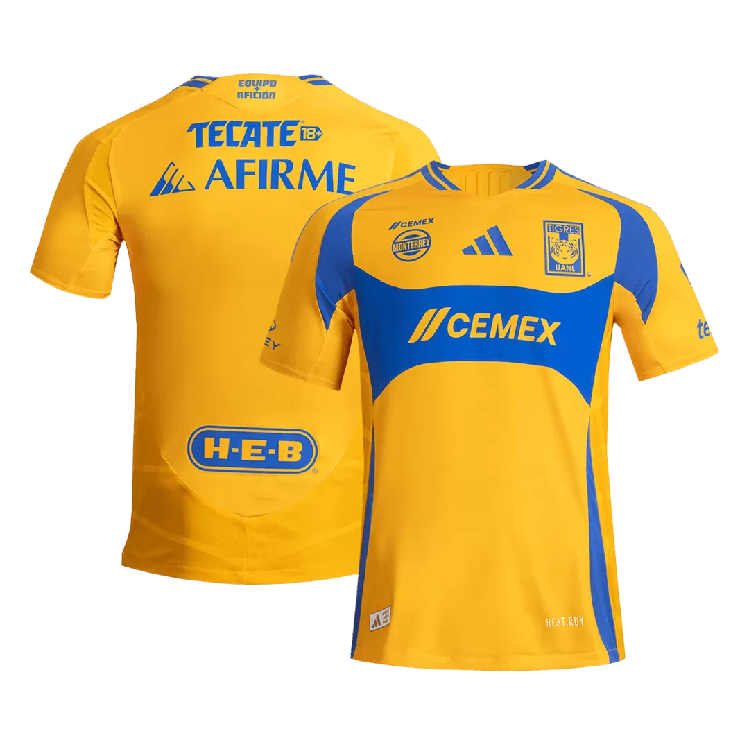 Tigres UANL Home Authentic Soccer Jersey - Image 3