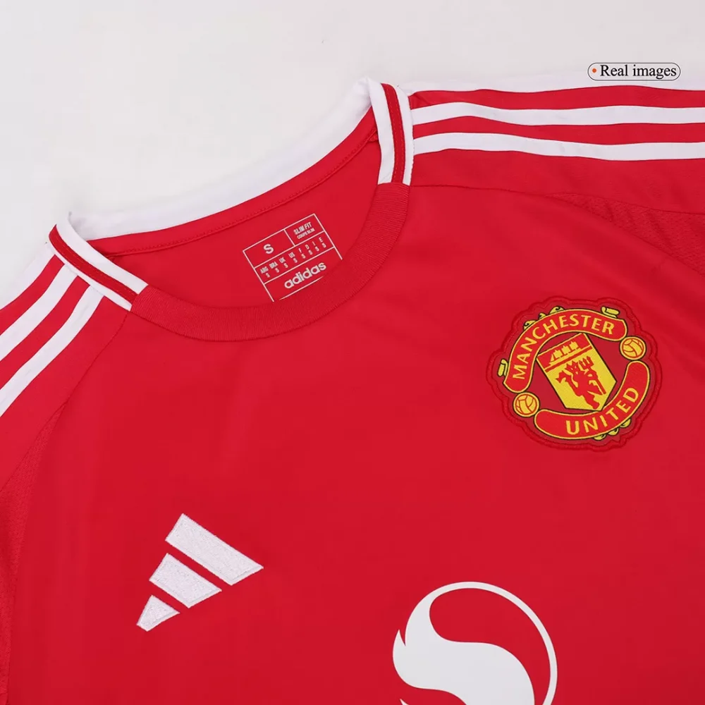 Manchester United Home Long Sleeve Jersey - Image 12