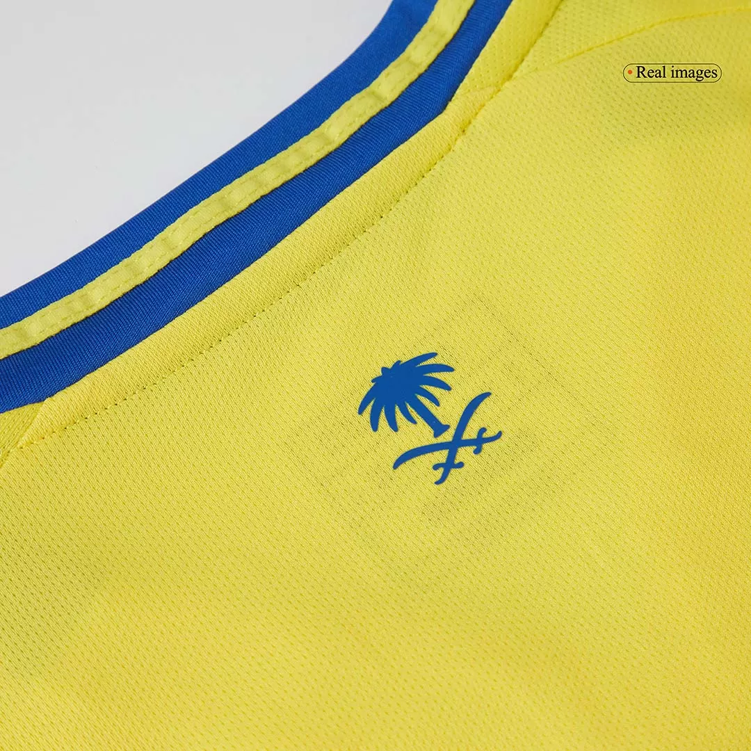 RONALDO #7 Al Nassr Home Soccer Jersey - Image 10