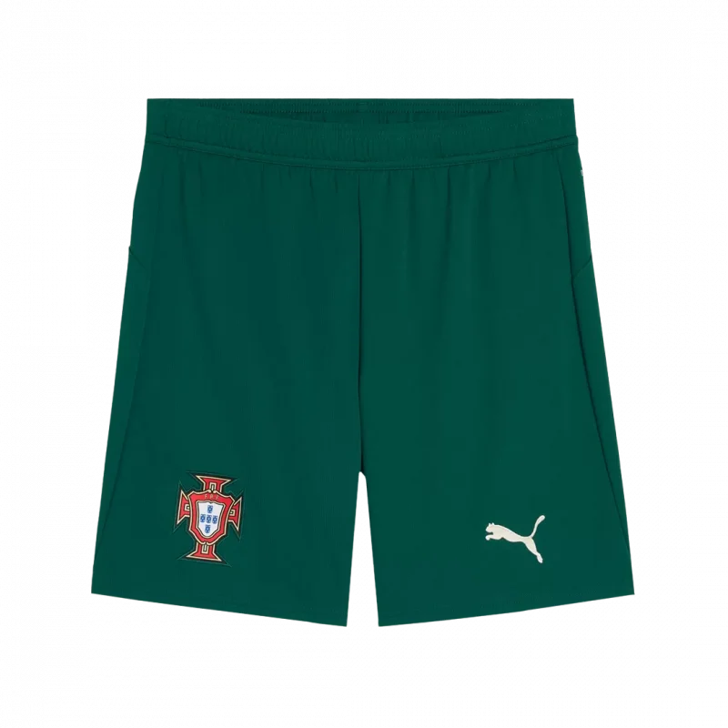 Portugal Home Soccer Shorts 2025