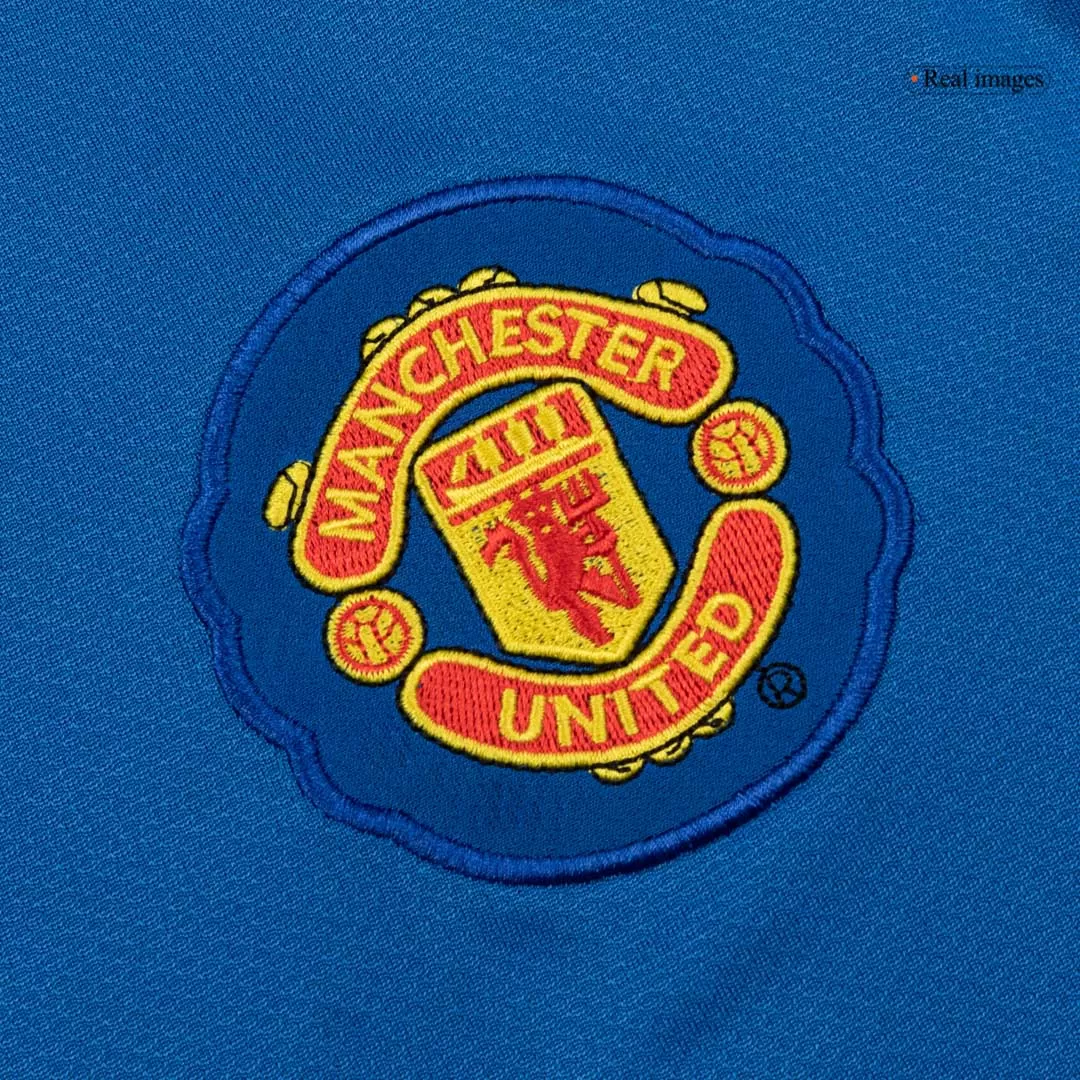 Retro Soccer Jersey Manchester United Third Away Long Sleeve 2008/09 - Image 4