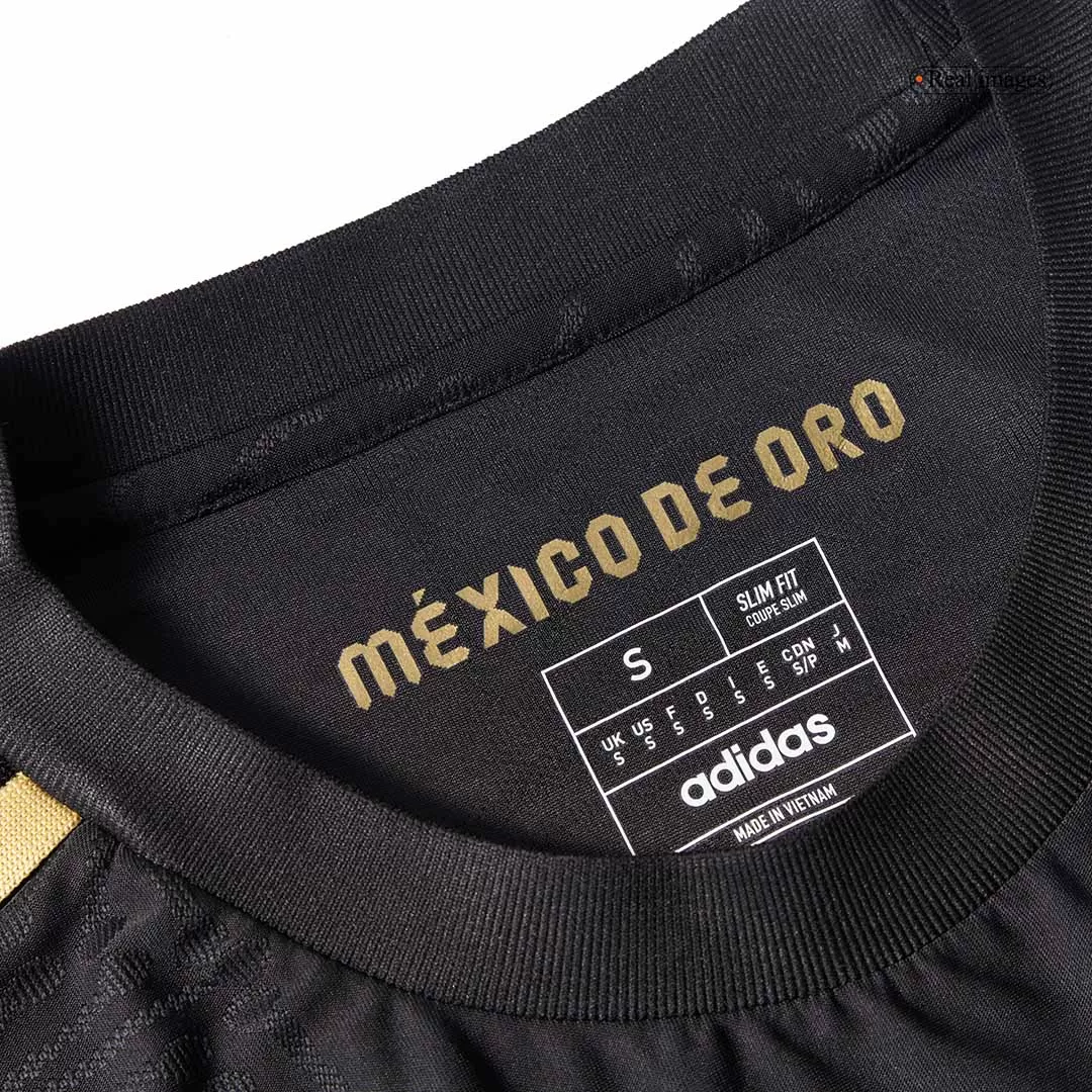 Mexico Third Away Long Sleeve Authentic Jerseys Kit 2025 - Gold Cup - Image 5