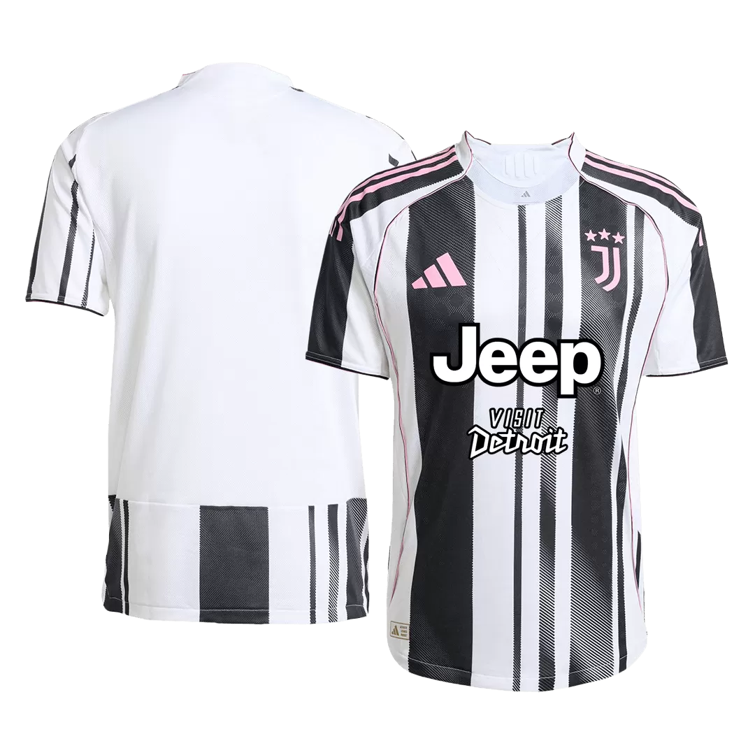 Juventus Home Authentic Soccer Jersey 2025/26 - Image 3