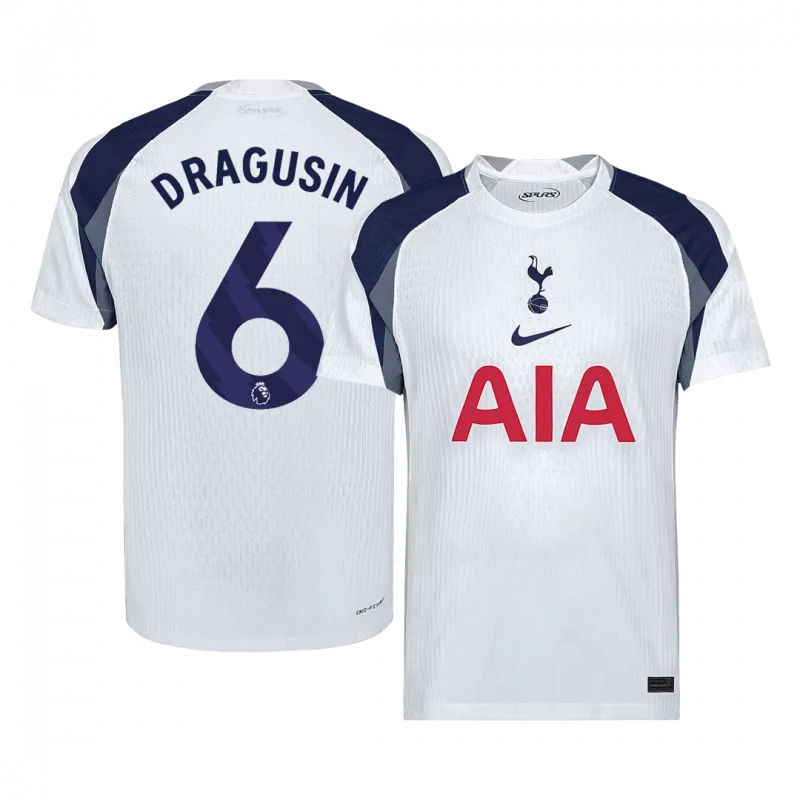 DRAGUSIN #6 Tottenham Hotspur Home Player Version Jersey 2025/26