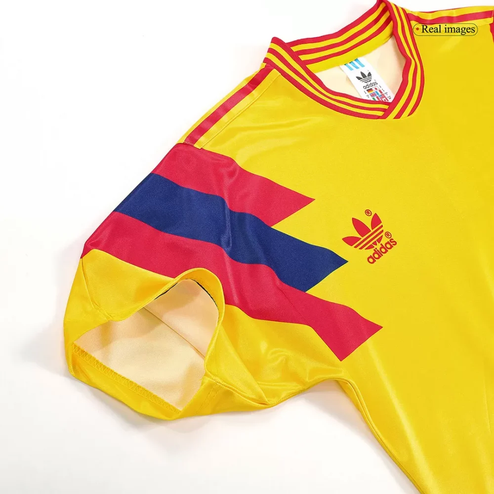 Vintage Soccer Jersey Colombia Home 1990 - Image 6