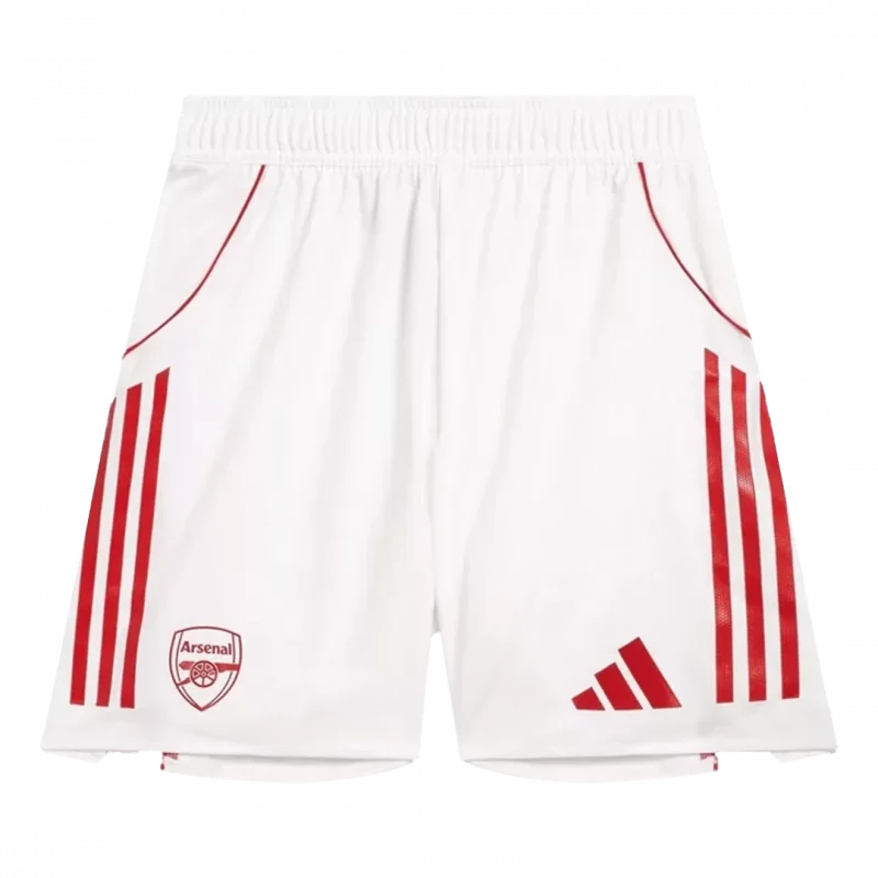 Arsenal Home Authentic Soccer Shorts 2025/26