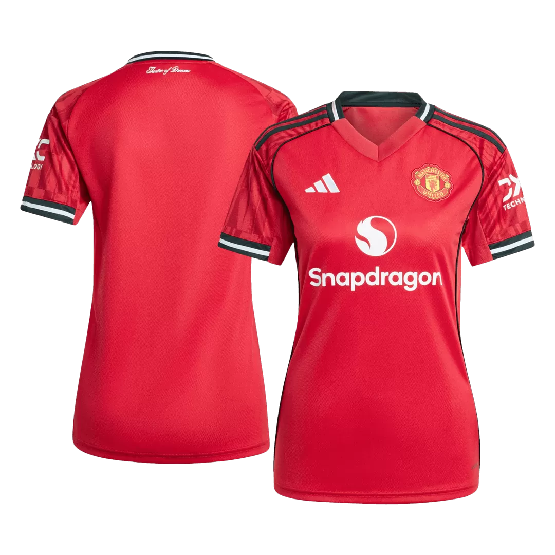 Women's Manchester United Home Jersey 2025/26 - Image 3