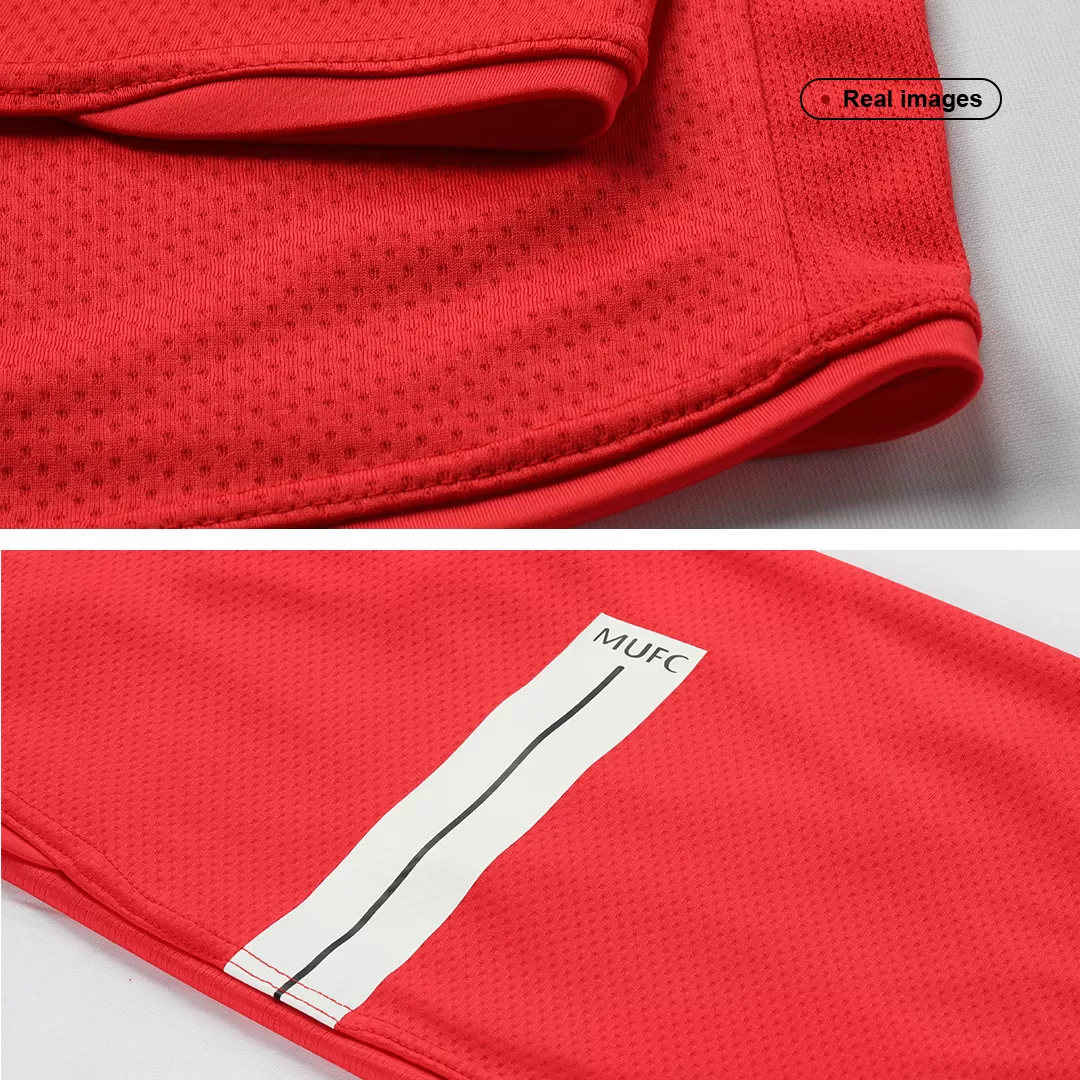 Vintage Soccer Jersey ROONEY #10 Manchester United Home 2007/08 - Image 8