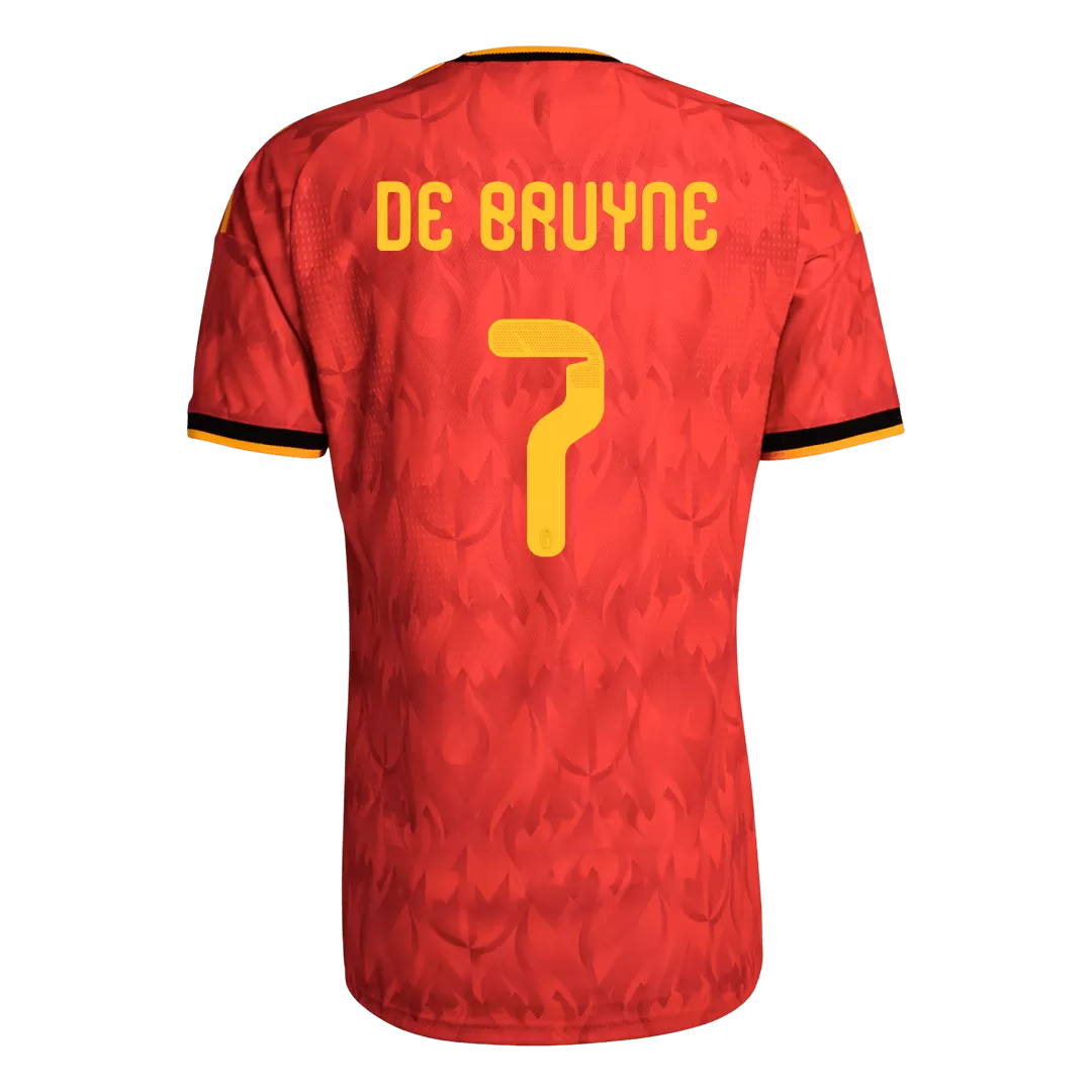 DE BRUYNE #7 Belgium Home Player Version Jersey World Cup 2026 - Image 3