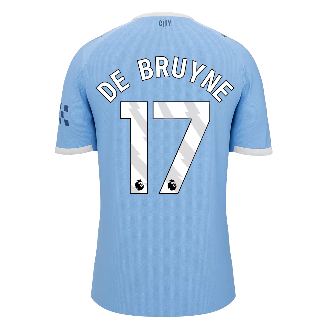 DE BRUYNE #17 Manchester City Home Soccer Jersey 2025/26 - Image 2