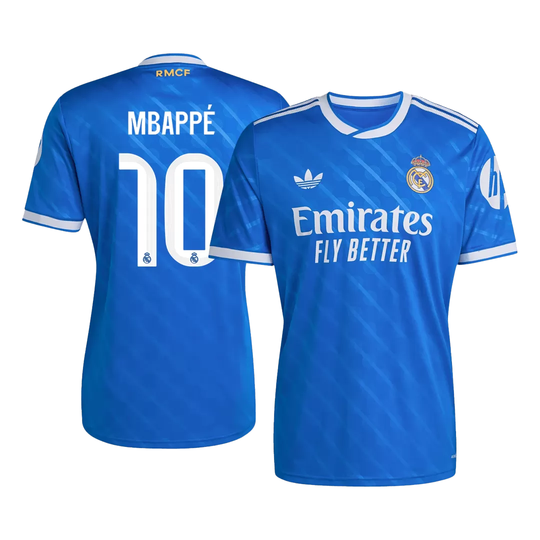 MBAPPÉ #10 Real Madrid Third Away Soccer Jersey 2025/26