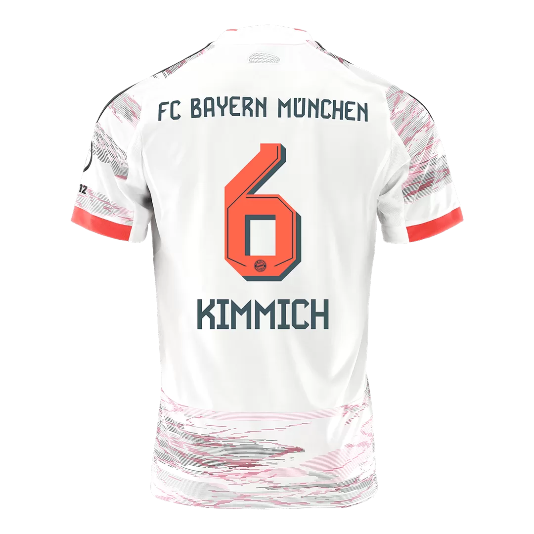 KIMMICH #6 Bayern Munich Away Soccer Jersey 2025/26 - Image 3