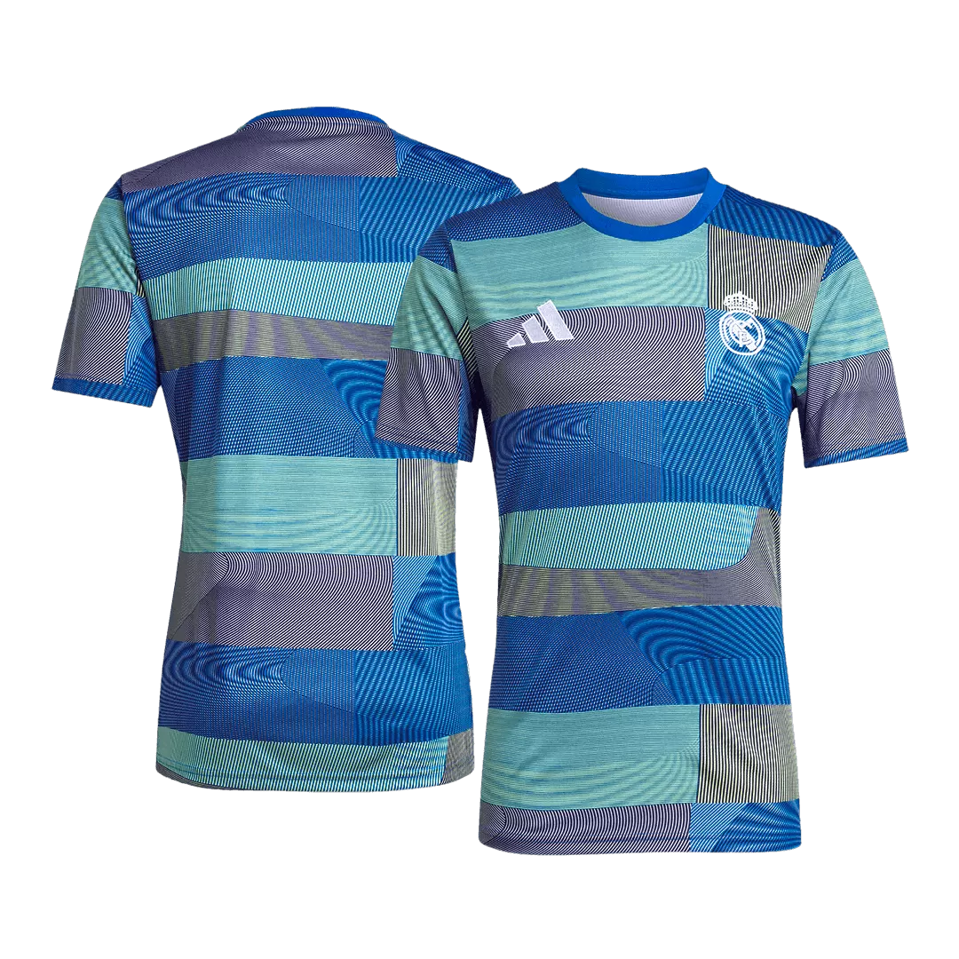 Real Madrid Pre-Match Soccer Jersey 2025/26 Blue - Image 3
