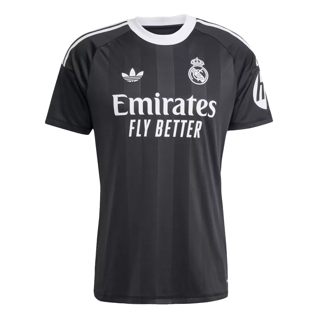 Real Madrid Goalkeeper Soccer Jersey 2025/26 Black