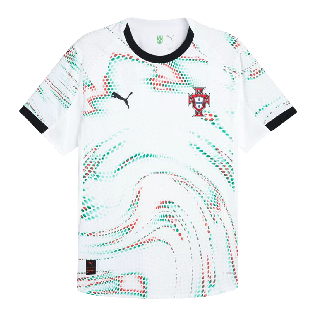 RONALDO #7 Portugal Away Authentic Soccer Jersey 2025 - Image 4