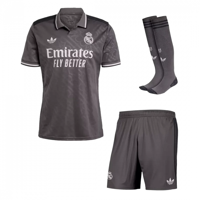 Real Madrid Third Away Jerseys Full Kit