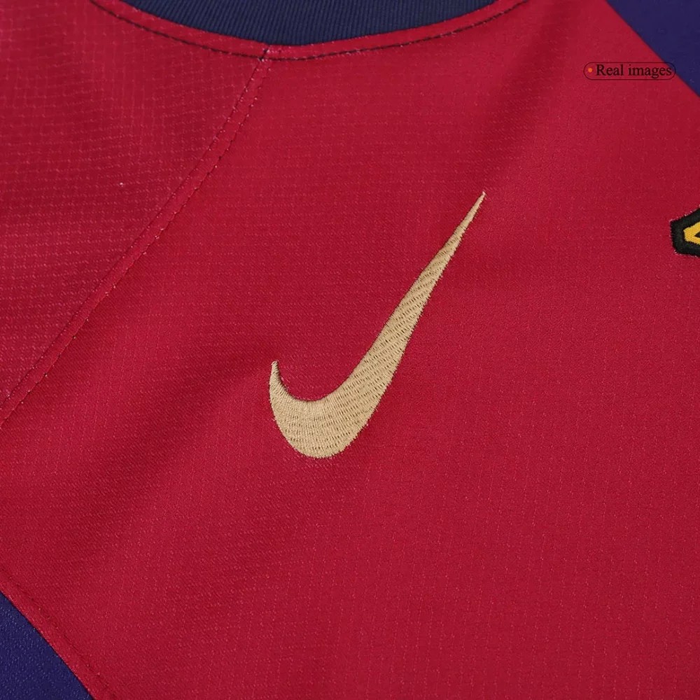 Barcelona Home Soccer Jersey - Image 9