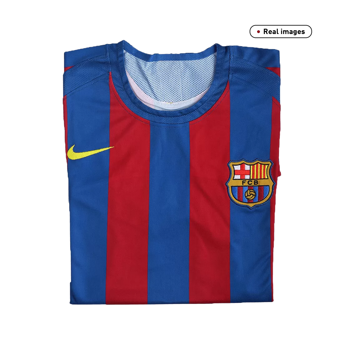 Vintage Soccer Jersey Barcelona Home 2005/06 - UCL Final - Image 4