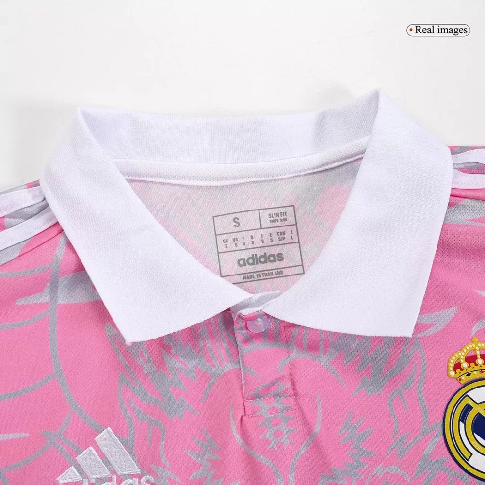 Real Madrid x Chinese Dragon Soccer Jersey 2023/24 (pink) - Image 6