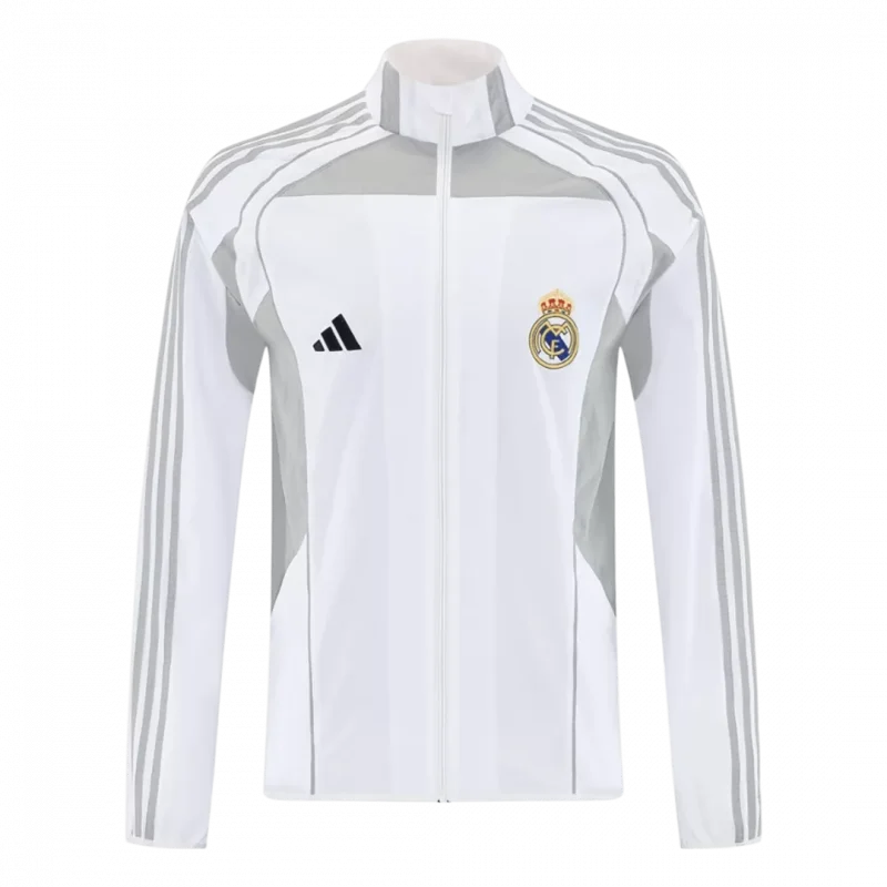 Real Madrid Windbreaker Jacket 2025/26 - White