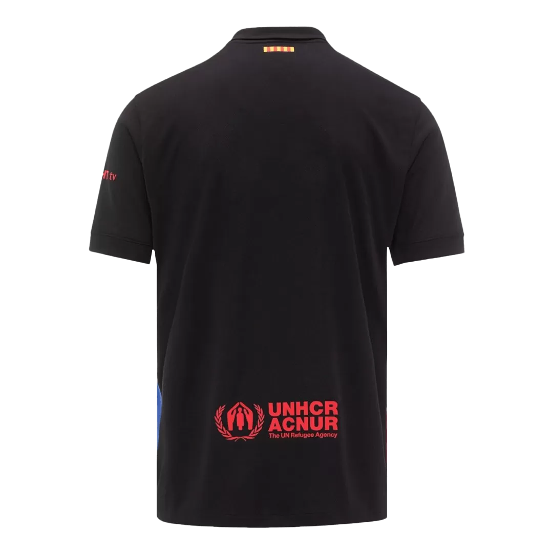 Barcelona Away Soccer Jersey- Spotify Logo Without Text - Image 2