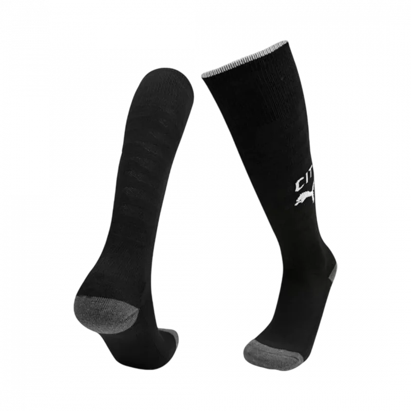 Manchester City Away Soccer Socks 2025/26 Kids