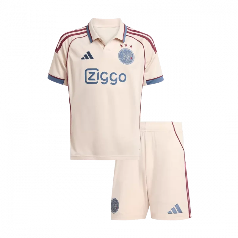 Ajax Third Away Kids Soccer Jerseys Kit 2025/26