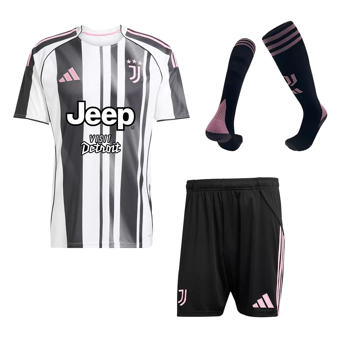 Juventus Home Jerseys Full Kit 2025/26