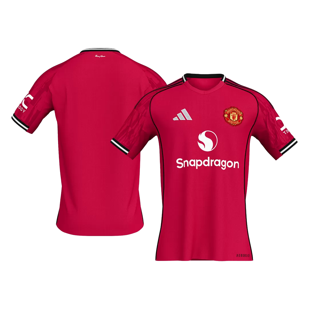 Manchester United Home Soccer Jersey 2025/26 - Image 3