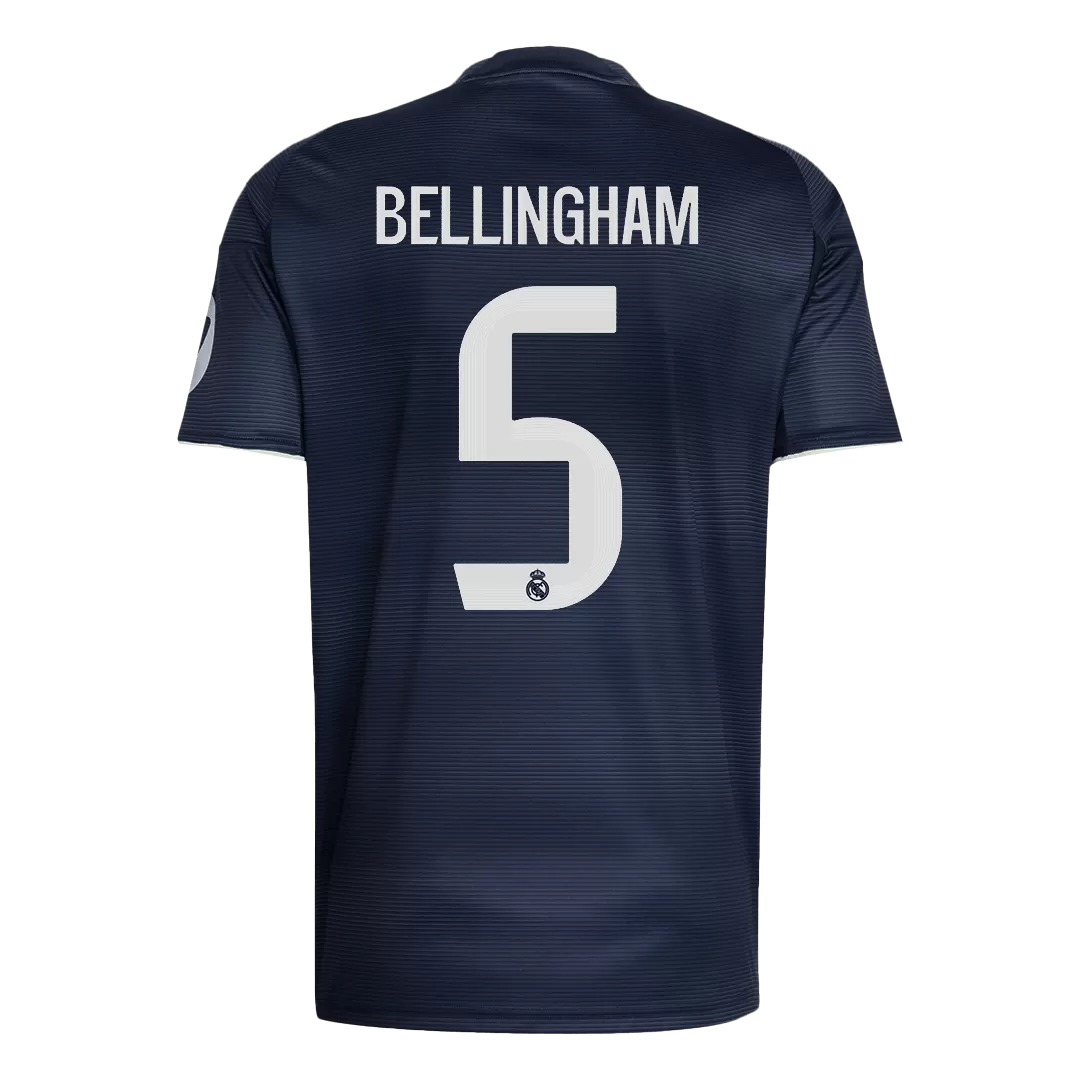 BELLINGHAM #5 Real Madrid Away Soccer Jersey 2025/26 - Image 3