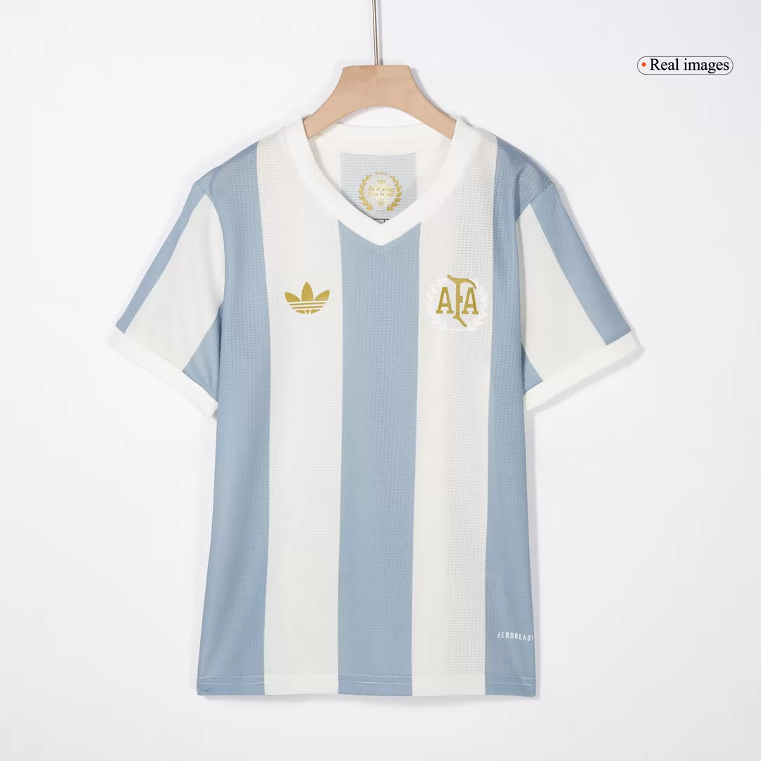 Argentina Kids Soccer Jerseys Kit - 50th Anniversary - Image 4